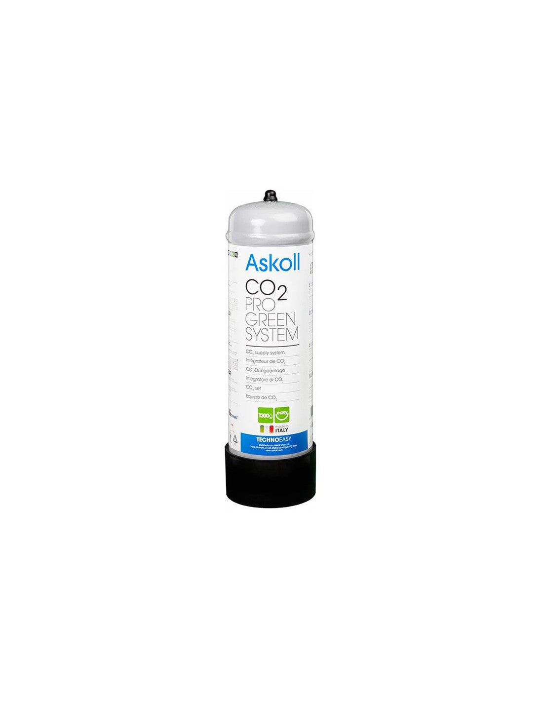 Askoll Bombola CO₂ 1,3 kg Usa e Getta Askoll Bombola CO₂ 1,3 kg Usa e Getta